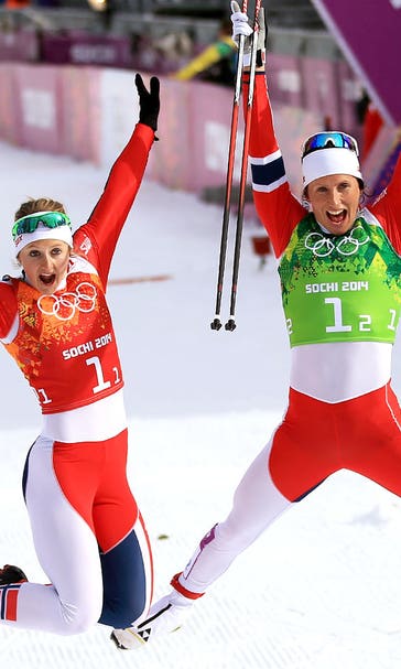 Norway dominates to win women's team relay gold